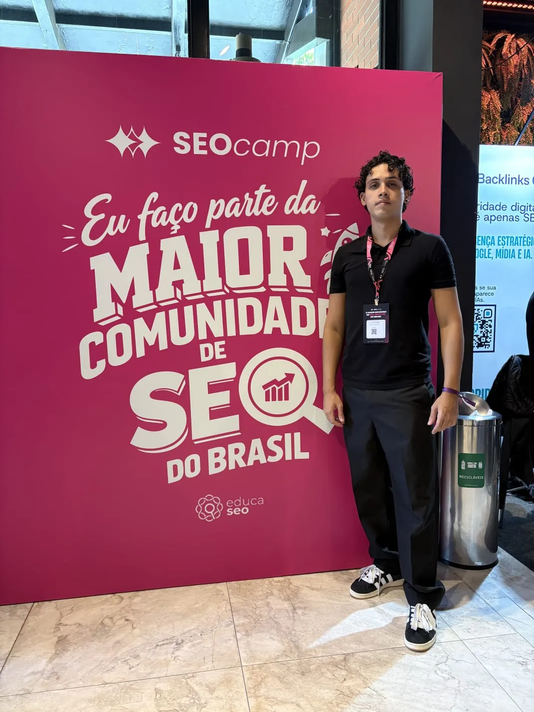 Lucas Oliveira no SEOcamp, a maior comunidade de SEO do Brasil